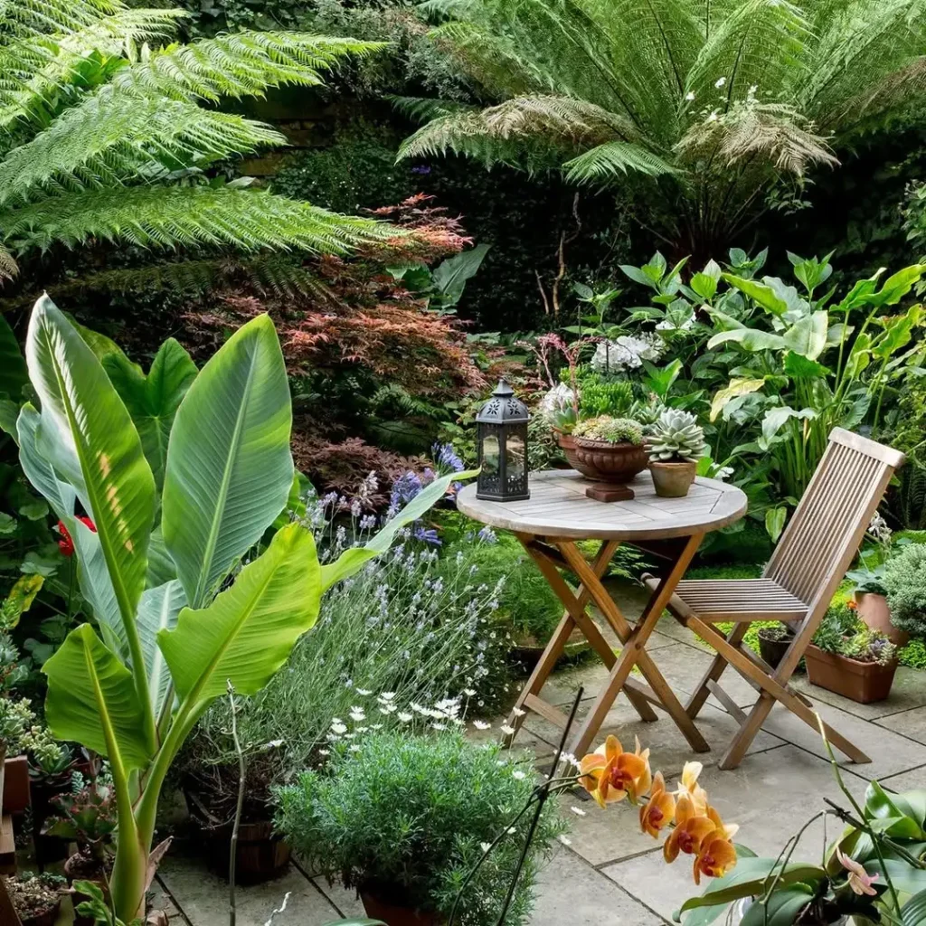 simple small garden plans for patios