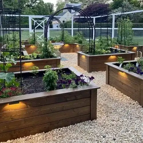 custom raised beds