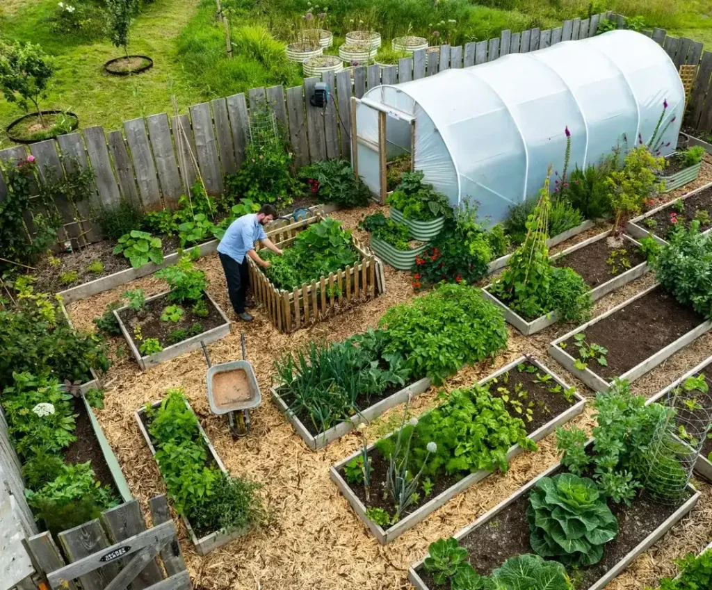 permaculture kitchen garden
