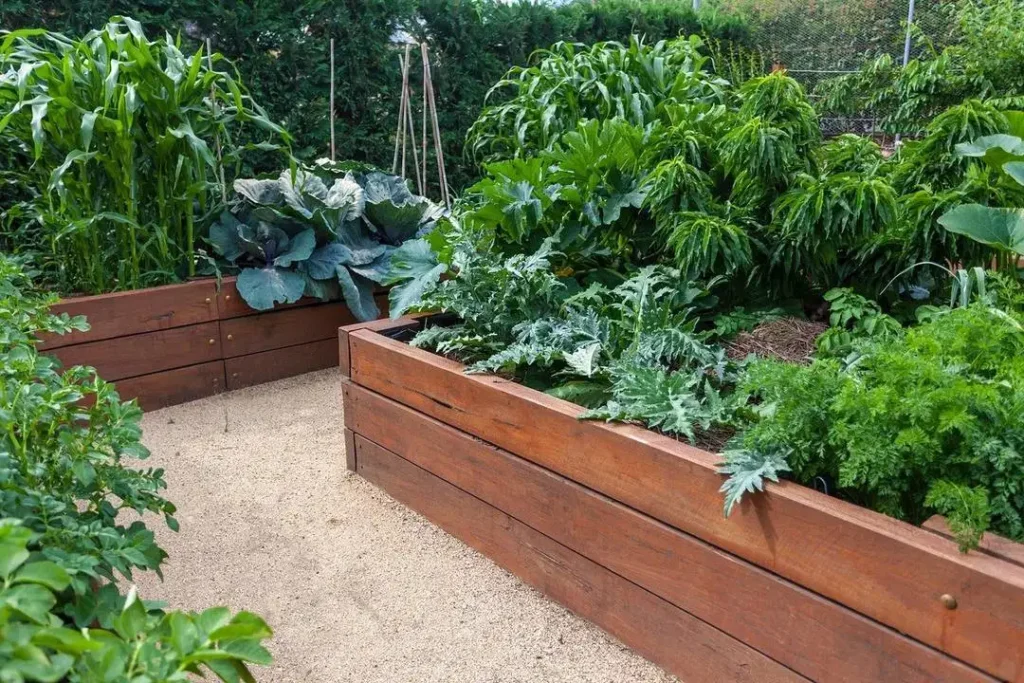 urban style garden bed