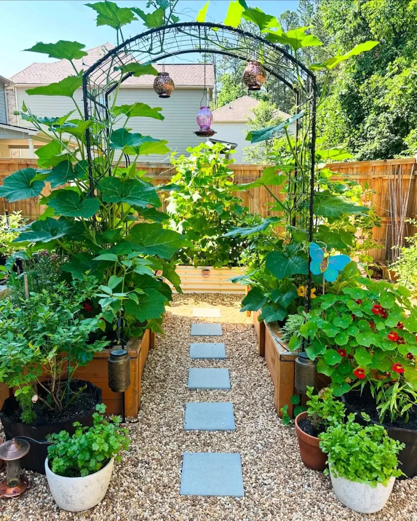 vertical vegetable garden